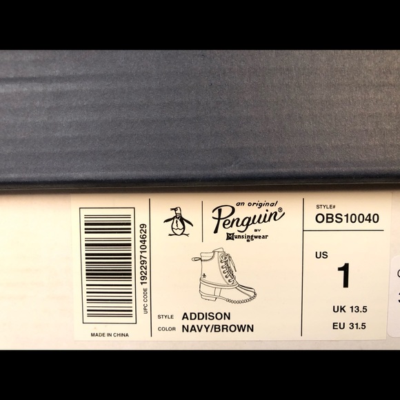 NEW Original Penguin Little Boys Addison Duck Boot - Picture 14 of 16